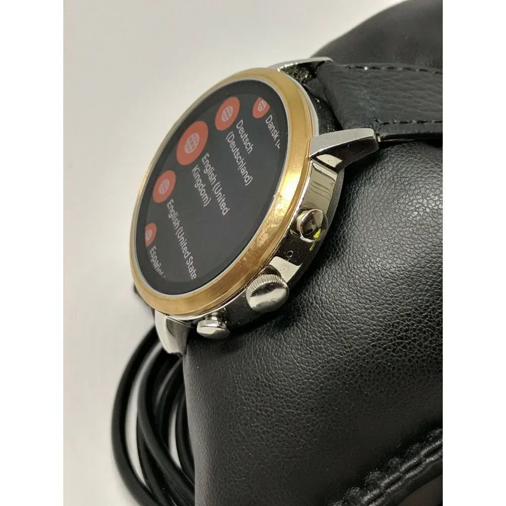 Fossil Gen 4 Authentic Genuine Digital Smart Watch FTW6016 BK266